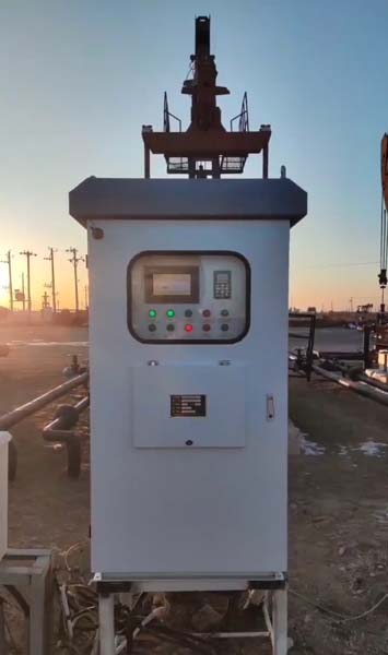 The equipment was tested in well 6-5014 in the second oil production area of Huanxiling Oil Production Plant