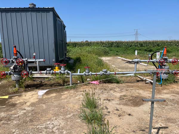 On-site installation at the Shenyang Oil Production Plant